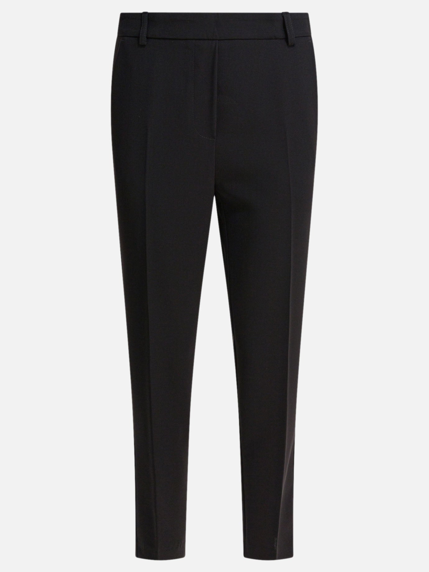 Leisure trousers Solid colour  Black - Semper Women | PDP | VIETTI Online Store | Zoom-Modal
