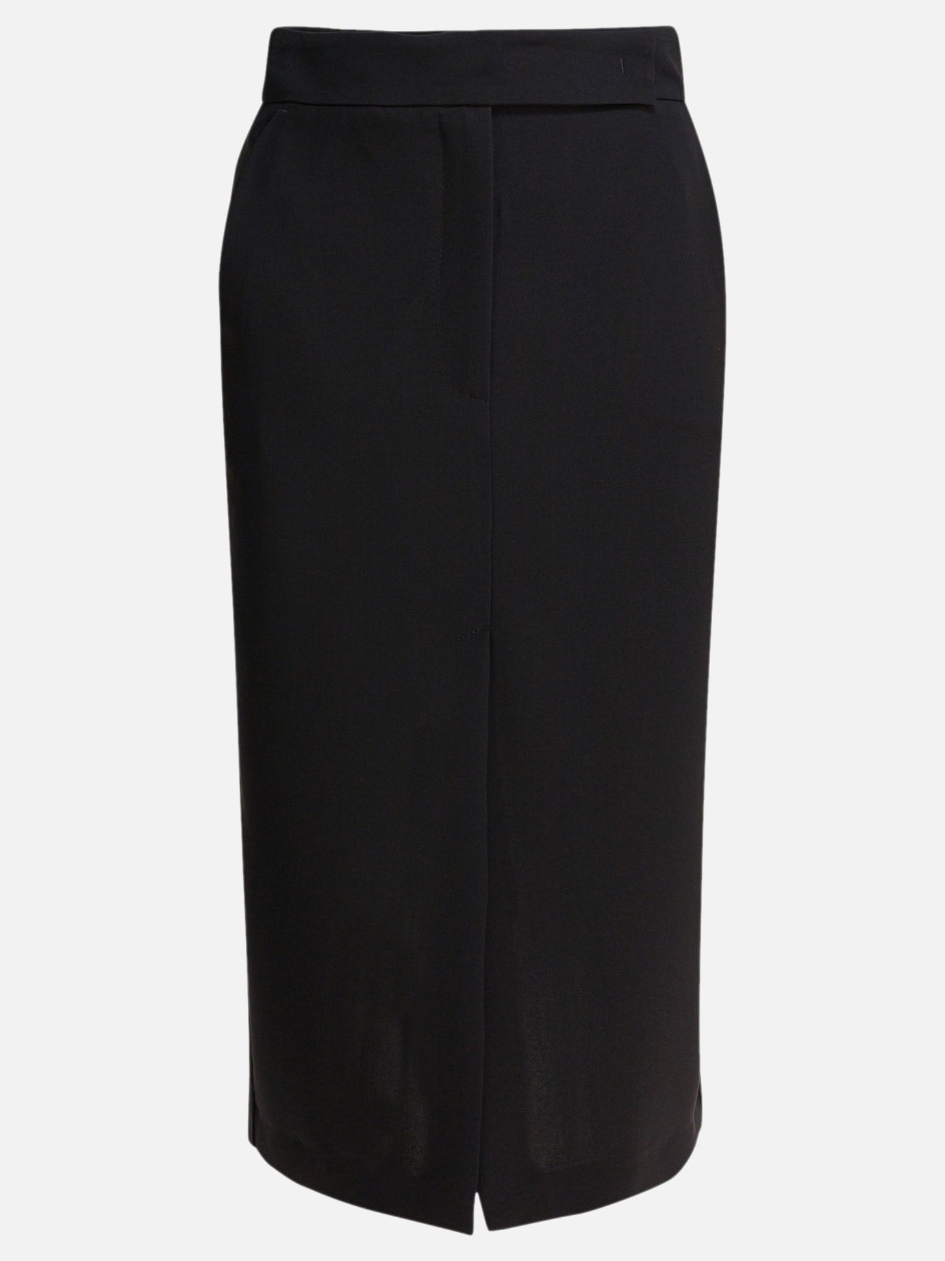 Midi skirts Solid colour  Black - Semper Women | PDP | VIETTI Online Store | thumbnail