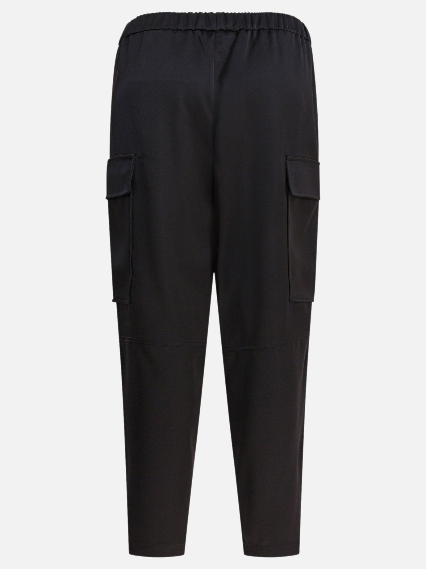 Cargo & parachute trousers Solid colour  Black - Semper Women | PDP | VIETTI Online Store | thumbnail_2