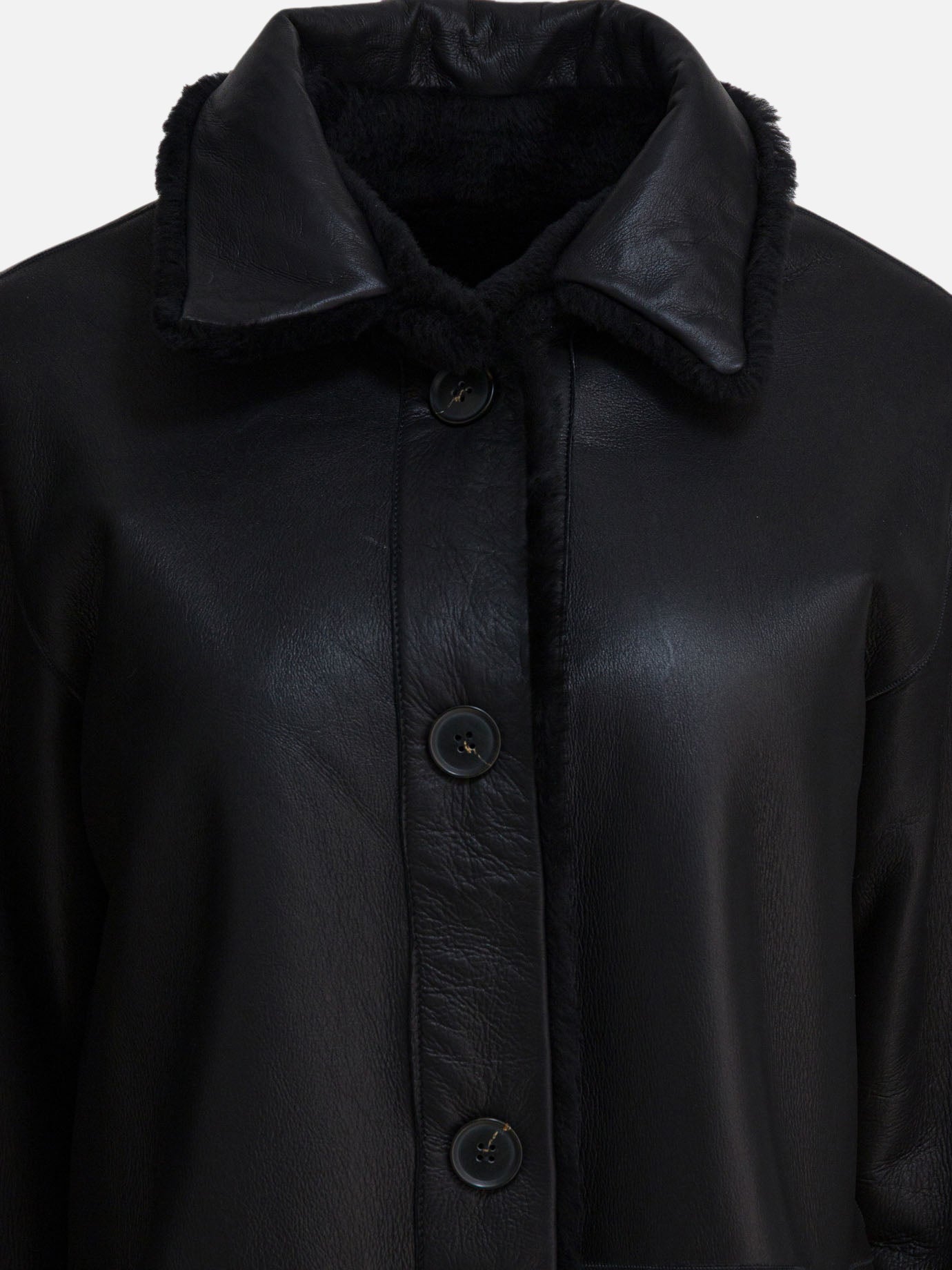 Long coats Solid colour  Black - Semper Women | PDP | VIETTI Online Store | Zoom-Modal_6
