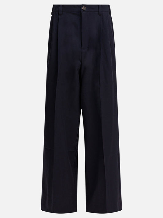 Tailored trousers Solid colour  Blue - Soeur Women | PDP | VIETTI Online Store 

