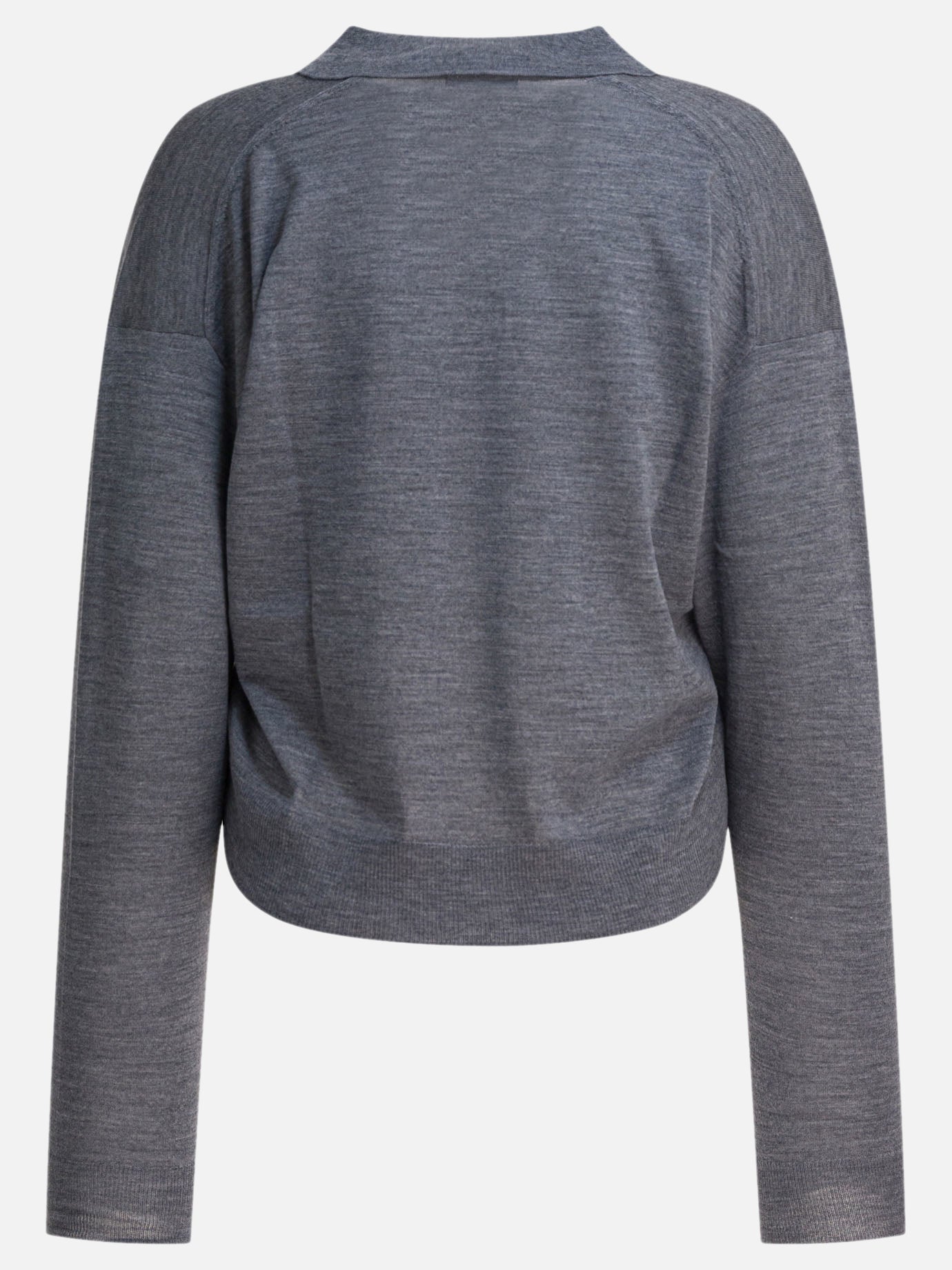 V neck sweaters Solid colour  Grey - Soeur Women | PDP | VIETTI Online Store | Zoom-Modal_2
