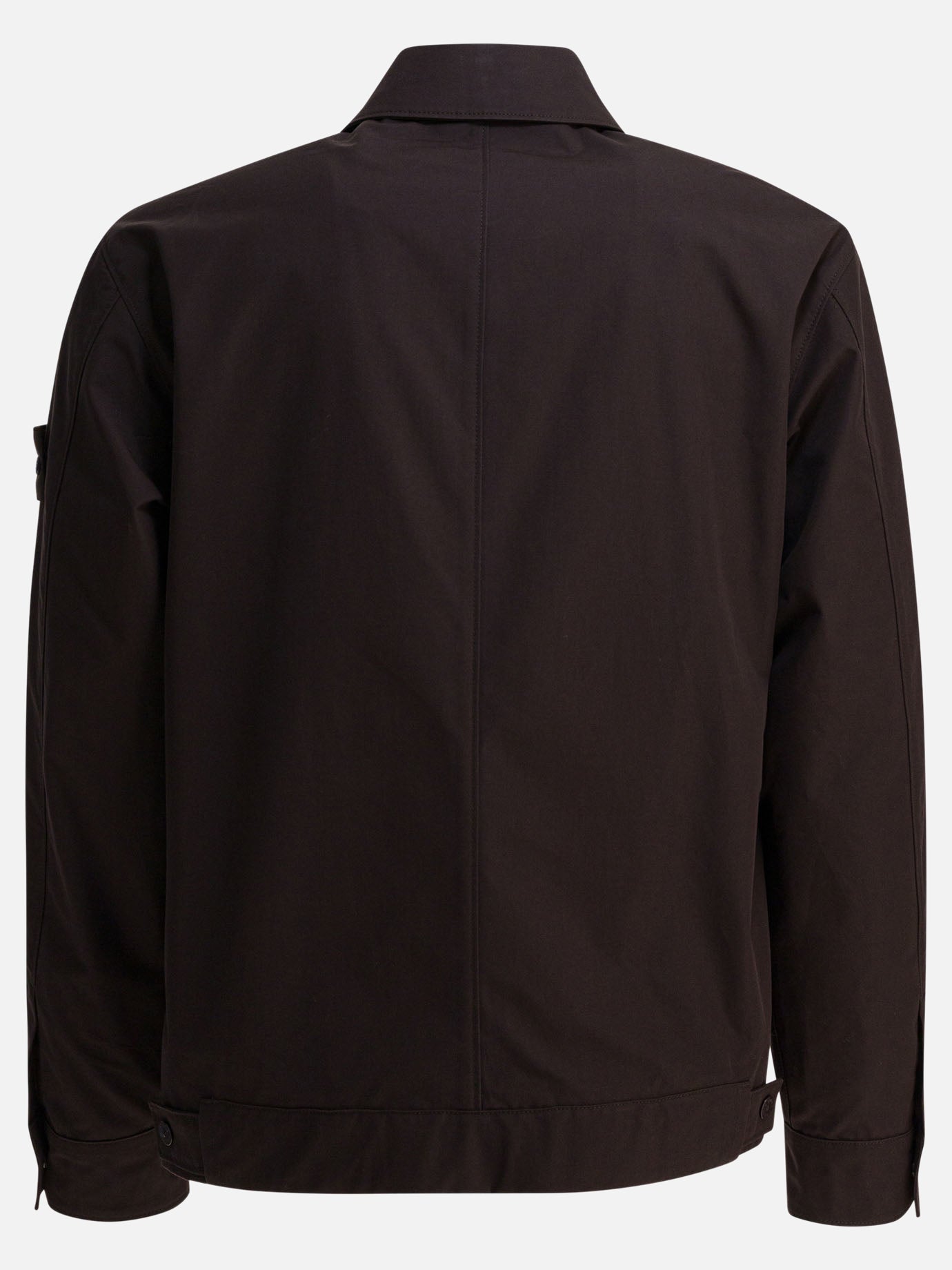 Quilted & Utility Jackets Logo  Brown - Stone Island Men | PDP | VIETTI Online Store | Zoom-Modal_2
