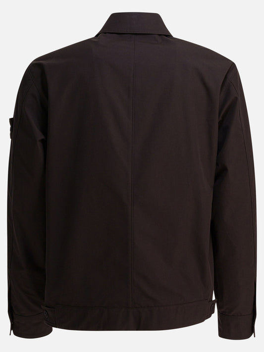 Quilted & Utility Jackets Logo  Brown - Stone Island Men | PLP | VIETTI Online Store | 2

