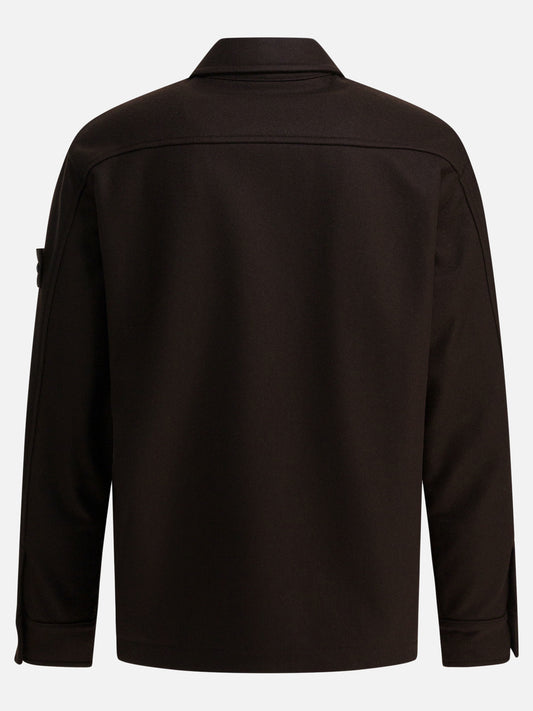 Overshirt jackets Logo  Brown - Stone Island Men | PLP | VIETTI Online Store | 2

