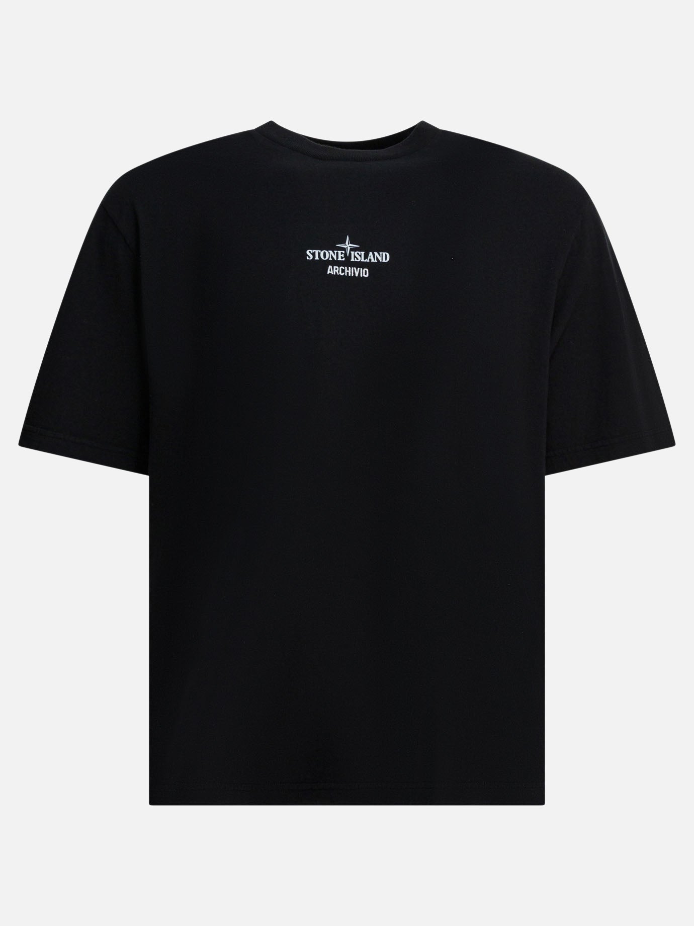 Crewneck t-shirts Graphics  Black - Stone Island Men | PDP | VIETTI Online Store | Zoom-Modal
