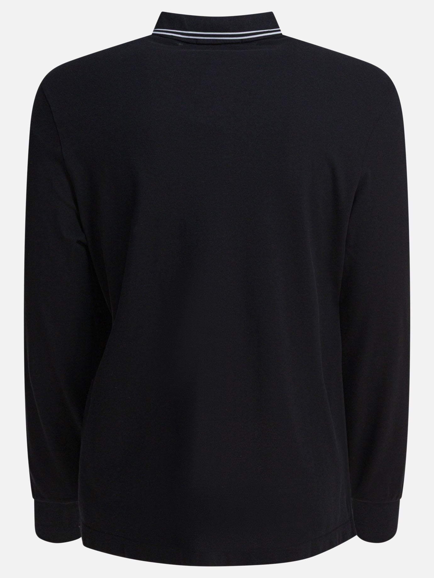 Stone Island Organic cotton and pique polo shirt 21725681_M Black thumbnail_2