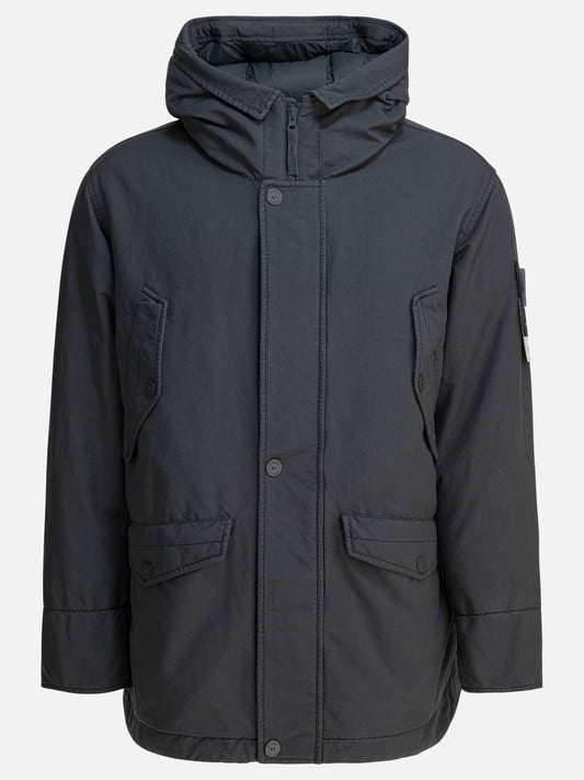 Parkas Logo  Grey - Stone Island Men | PDP | VIETTI Online Store 
