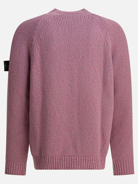 Crewneck sweaters Solid colour  Pink - Stone Island Men | PLP | VIETTI Online Store | 2
