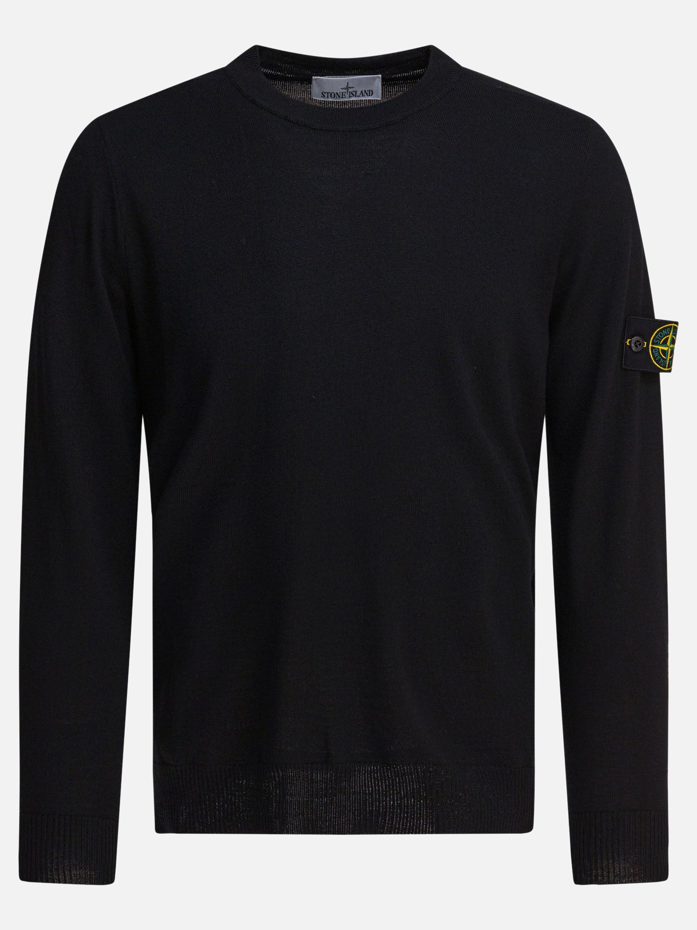 Stone Island RWS lightweight wool crewneck sweater 29016157_M Black thumbnail_1