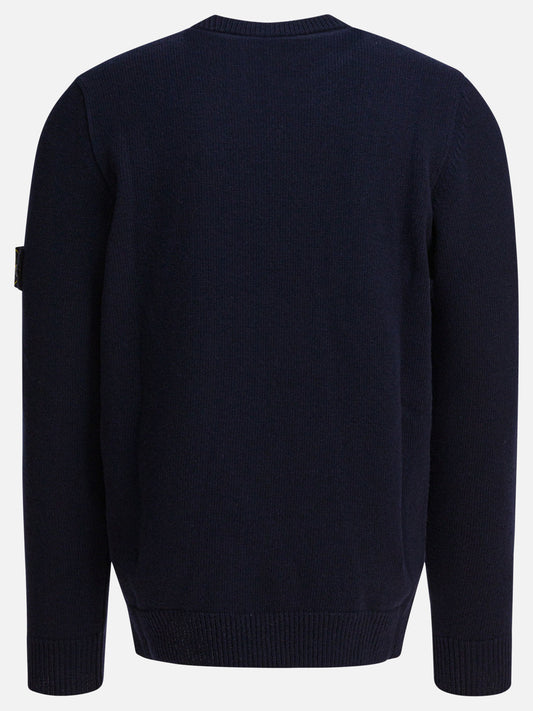 Crewneck sweaters Logo  Blue - Stone Island Men | PDP | VIETTI Online Store | 2
