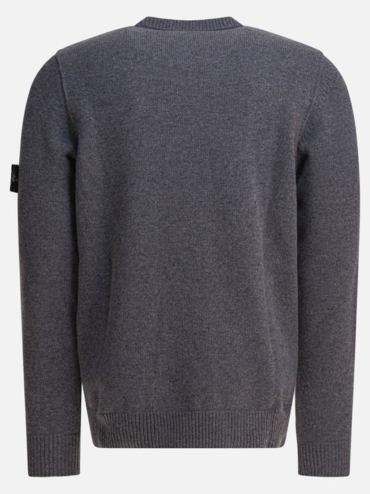 Crewneck sweaters Logo  Grey - Stone Island Men | PDP | VIETTI Online Store | 2
