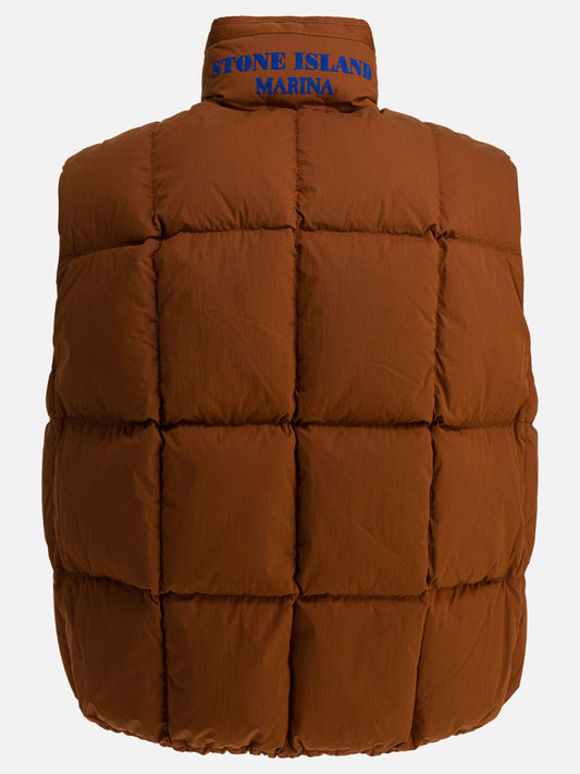 Vest jackets Logo  Brown - Stone Island Men | PLP | VIETTI Online Store | 2
