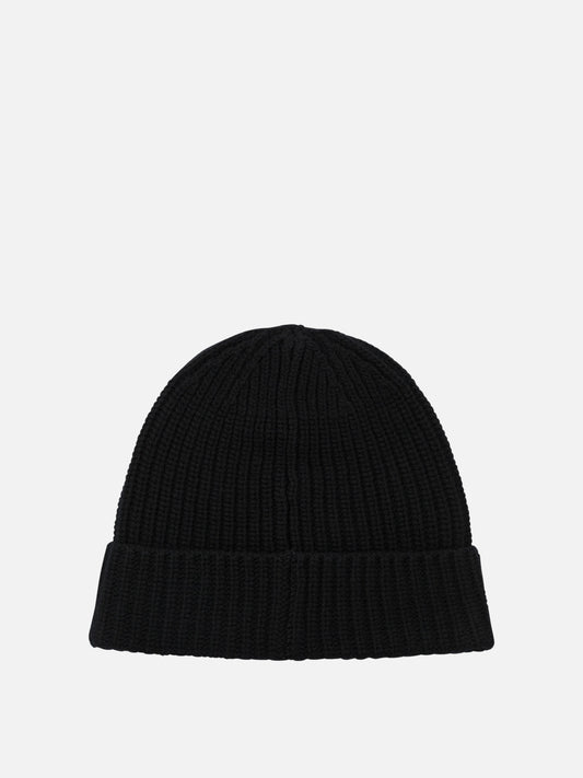Beanies Logo  Black - Stone Island Men | PLP | VIETTI Online Store | 2
