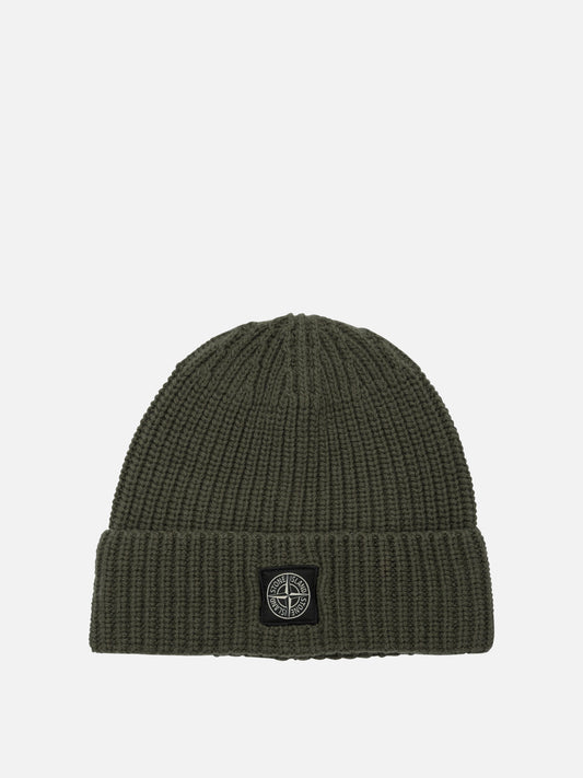 Beanies Logo  Green - Stone Island Men | PLP | VIETTI Online Store 
