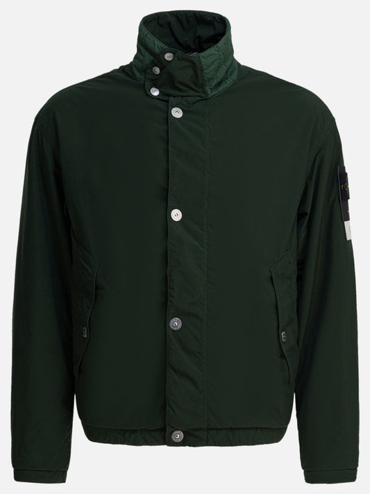 Quilted & Utility Jackets Logo  Green - Stone Island Men | PDP | VIETTI Online Store 
