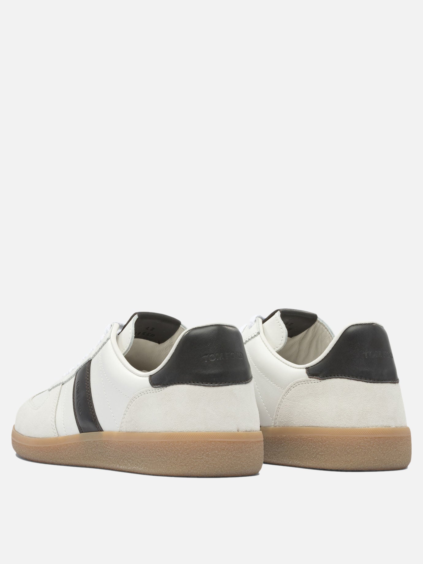 Low top sneakers 98% calf leather 2% cotton - 100% rubber  White - Tom Ford Men | PDP | VIETTI Online Store | thumbnail_4