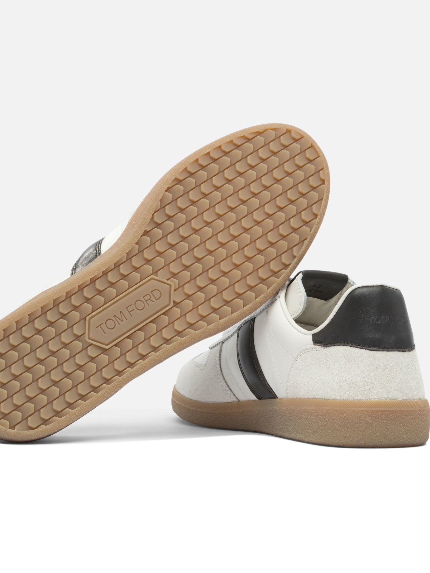 Low top sneakers 98% calf leather 2% cotton - 100% rubber  White - Tom Ford Men | PDP | VIETTI Online Store | thumbnail_5