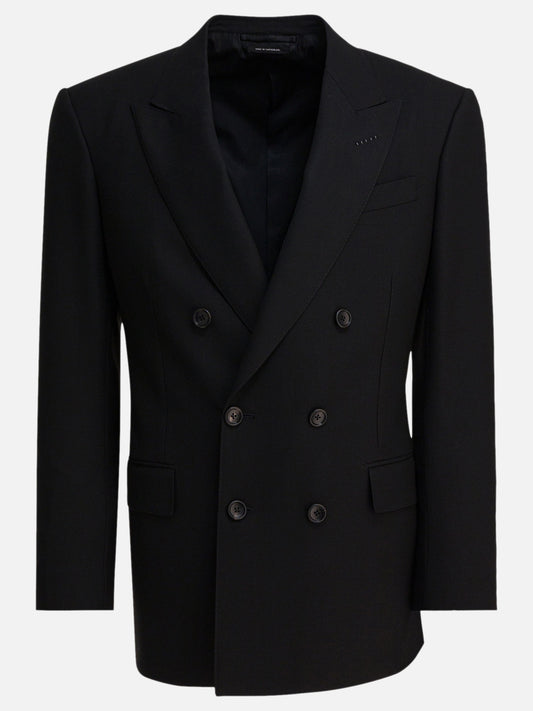 Blazers Solid colour  Black - Tom Ford Men | PLP | VIETTI Online Store 
