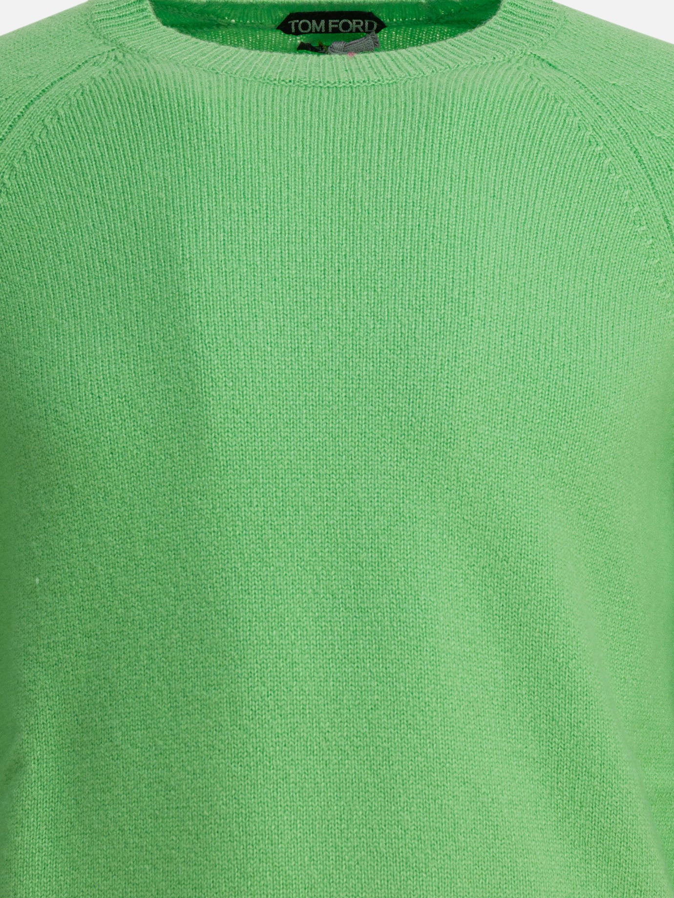 Crewneck sweaters Solid colour  Green - Tom Ford Men | PDP | VIETTI Online Store | thumbnail_3