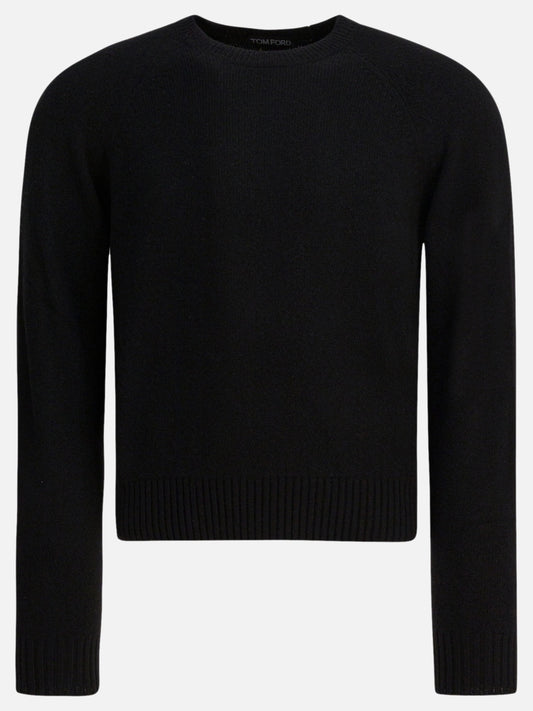 Crewneck sweaters Solid colour  Black - Tom Ford Men | PLP | VIETTI Online Store 
