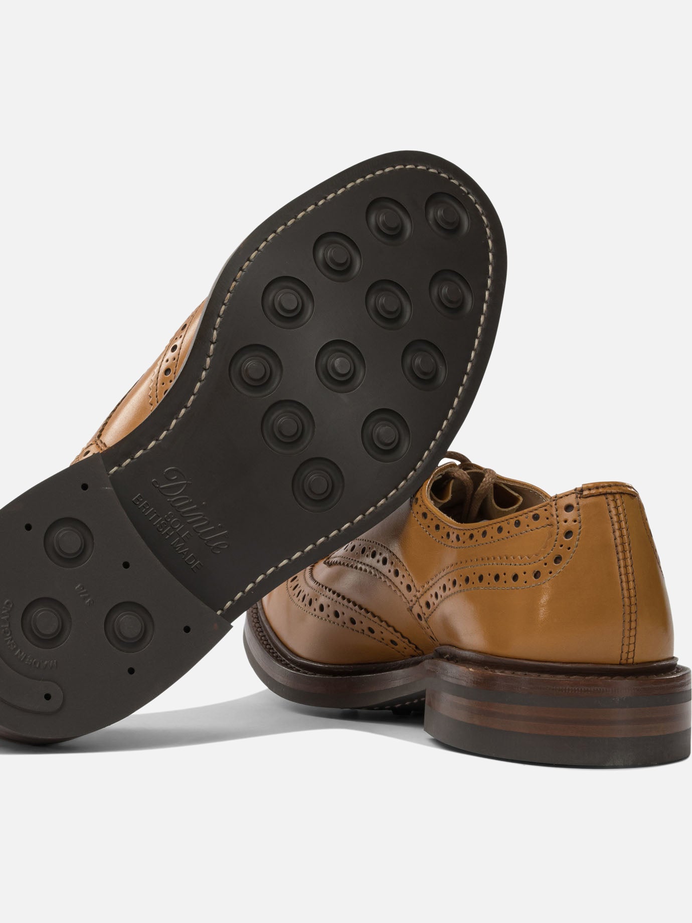 100% leather - 100% rubber 100% leather - 100% rubber  Brown - Tricker&#39;s Men | PDP | VIETTI Online Store | thumbnail_5