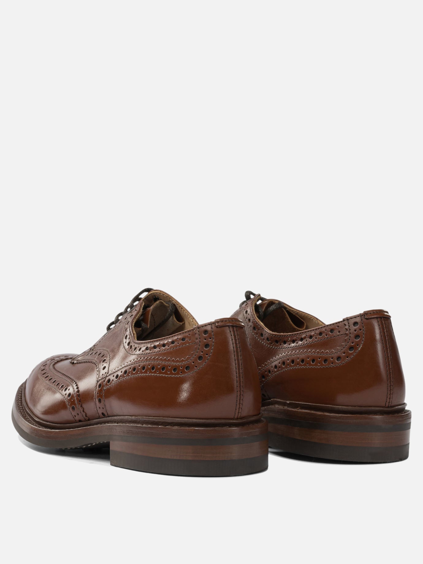 Derby 100% leather - 100% rubber  Brown - Tricker's Men | PDP | VIETTI Online Store | Zoom-Modal_4
