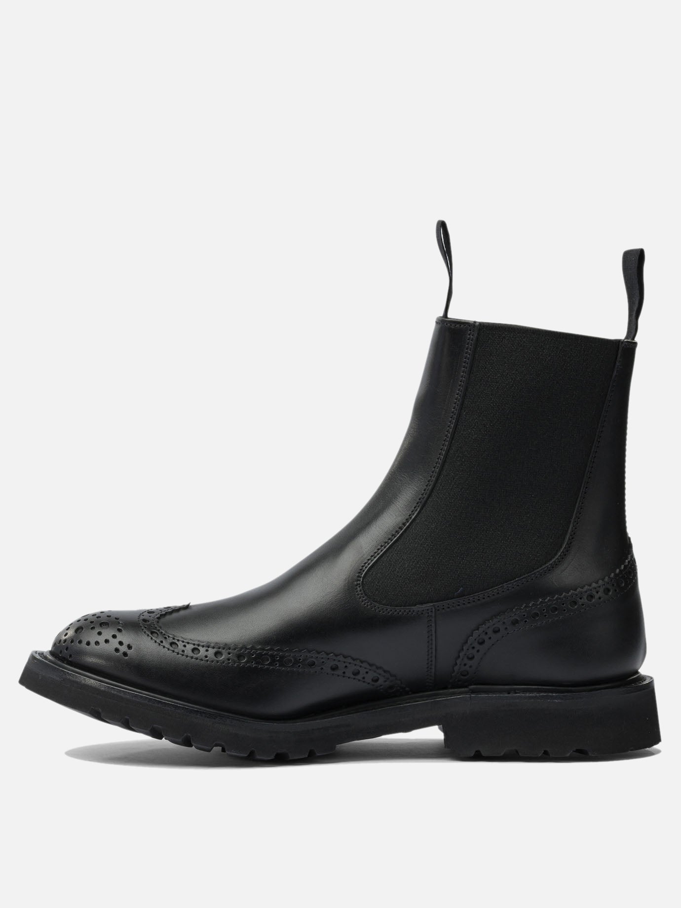 Pull-on boots 100% leather - 100% rubber  Black - Tricker's Men | PDP | VIETTI Online Store | Zoom-Modal_3
