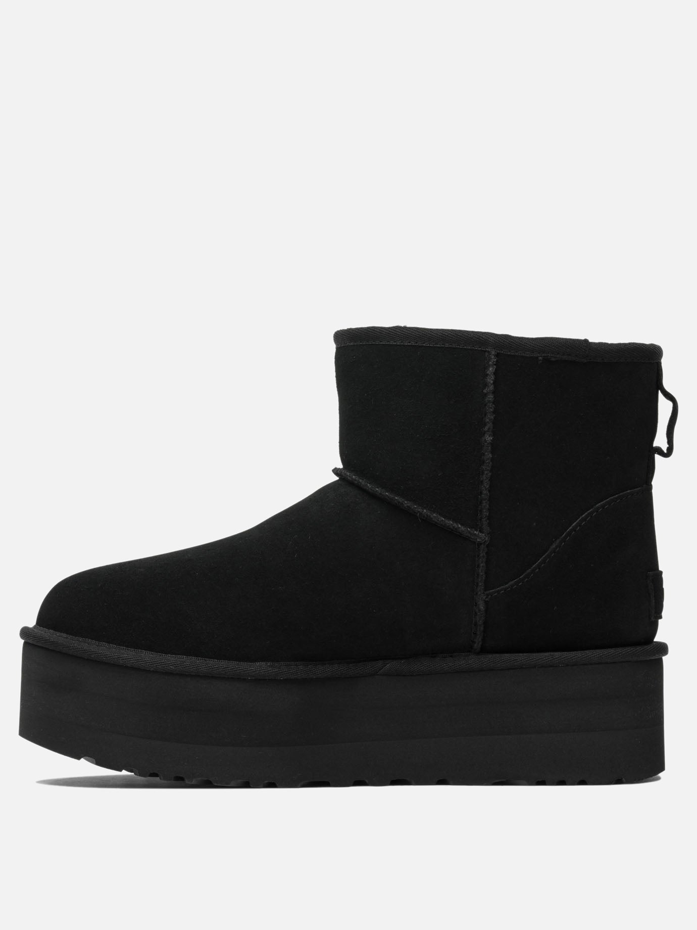 Pull-on boots 100% leather - 100% rubber  Black - Ugg Women | PDP | VIETTI Online Store | thumbnail_3