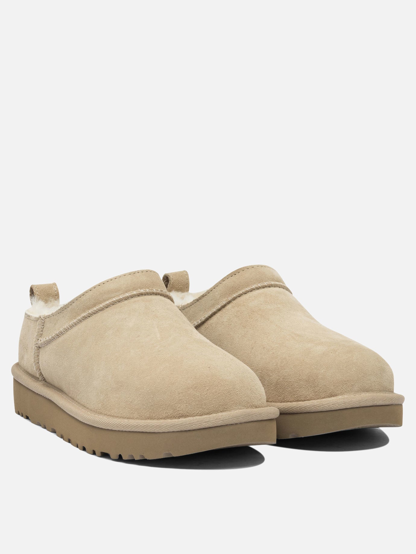 Pull-on boots 100% suede - 100% rubber  Beige - Ugg Women | PDP | VIETTI Online Store | Zoom-Modal_2
