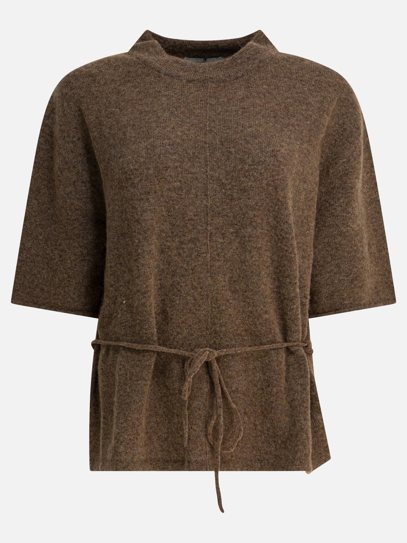 Crewneck sweaters Solid colour  Brown - Umarmung Women | PDP | VIETTI Online Store | Zoom-Modal

