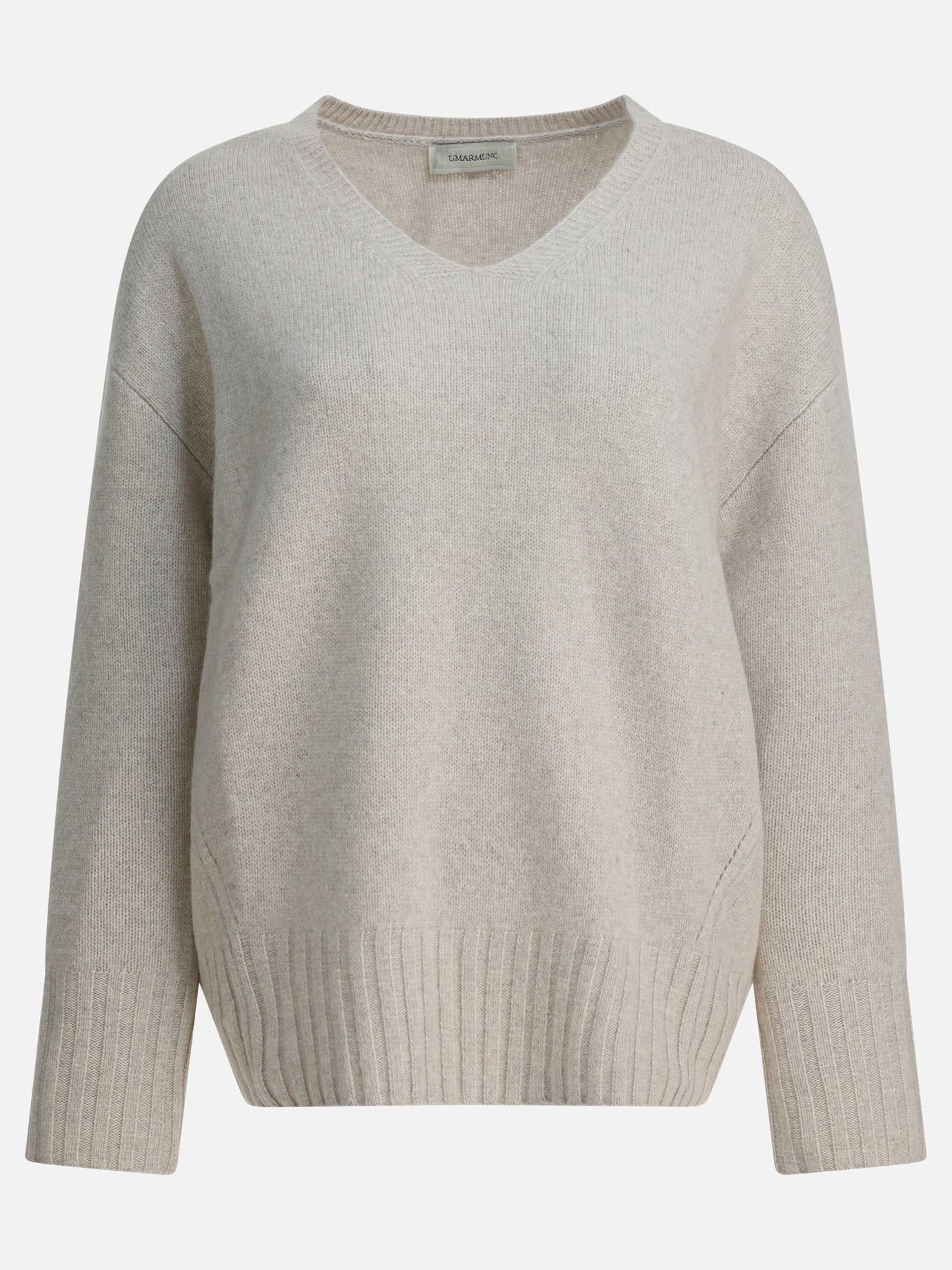 V neck sweaters Solid colour  White - Umarmung Women | PDP | VIETTI Online Store | Zoom-Modal
