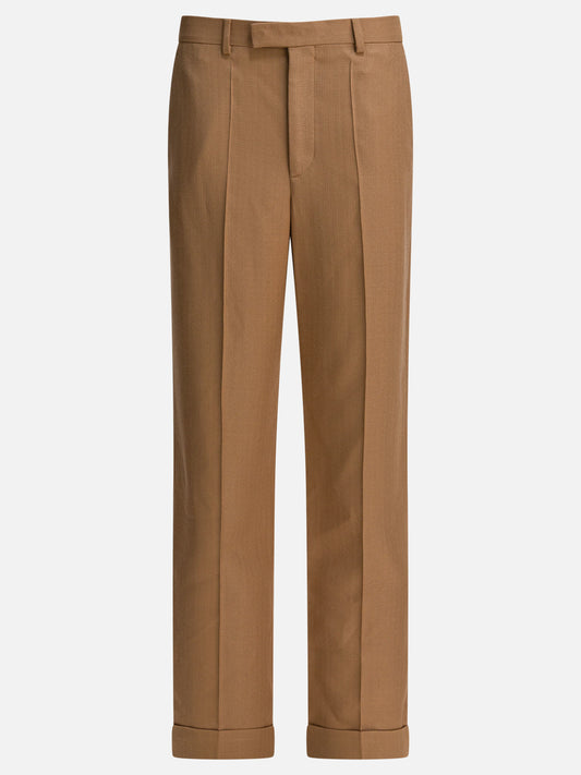 Leisure trousers Pinstriped  Beige - Valentino Men | PDP | VIETTI Online Store 
