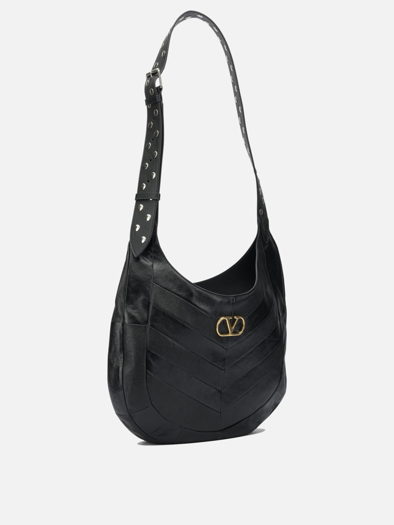 Medium bags 100% lamb leather  Black - Valentino Garavani Women | PDP | VIETTI Online Store | Zoom-Modal_2
