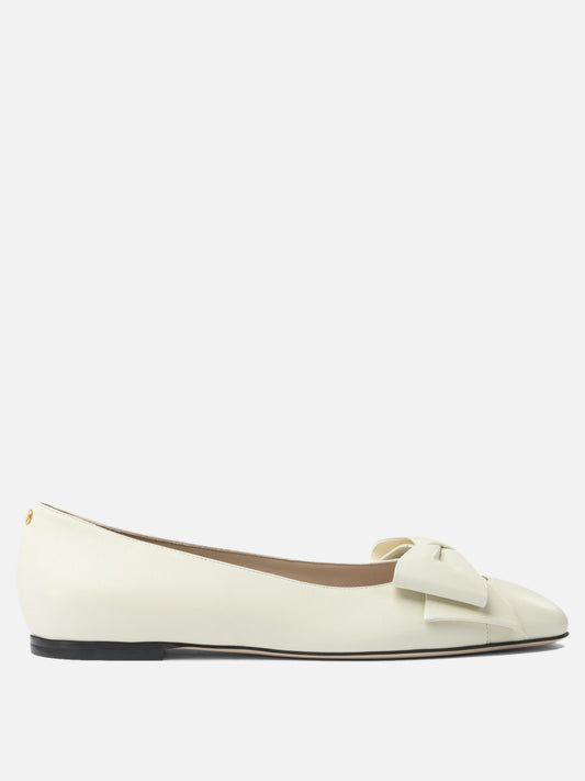Classic ballet flats 100% leather - 100% leather  White - Valentino Garavani Women | PLP | VIETTI Online Store 
