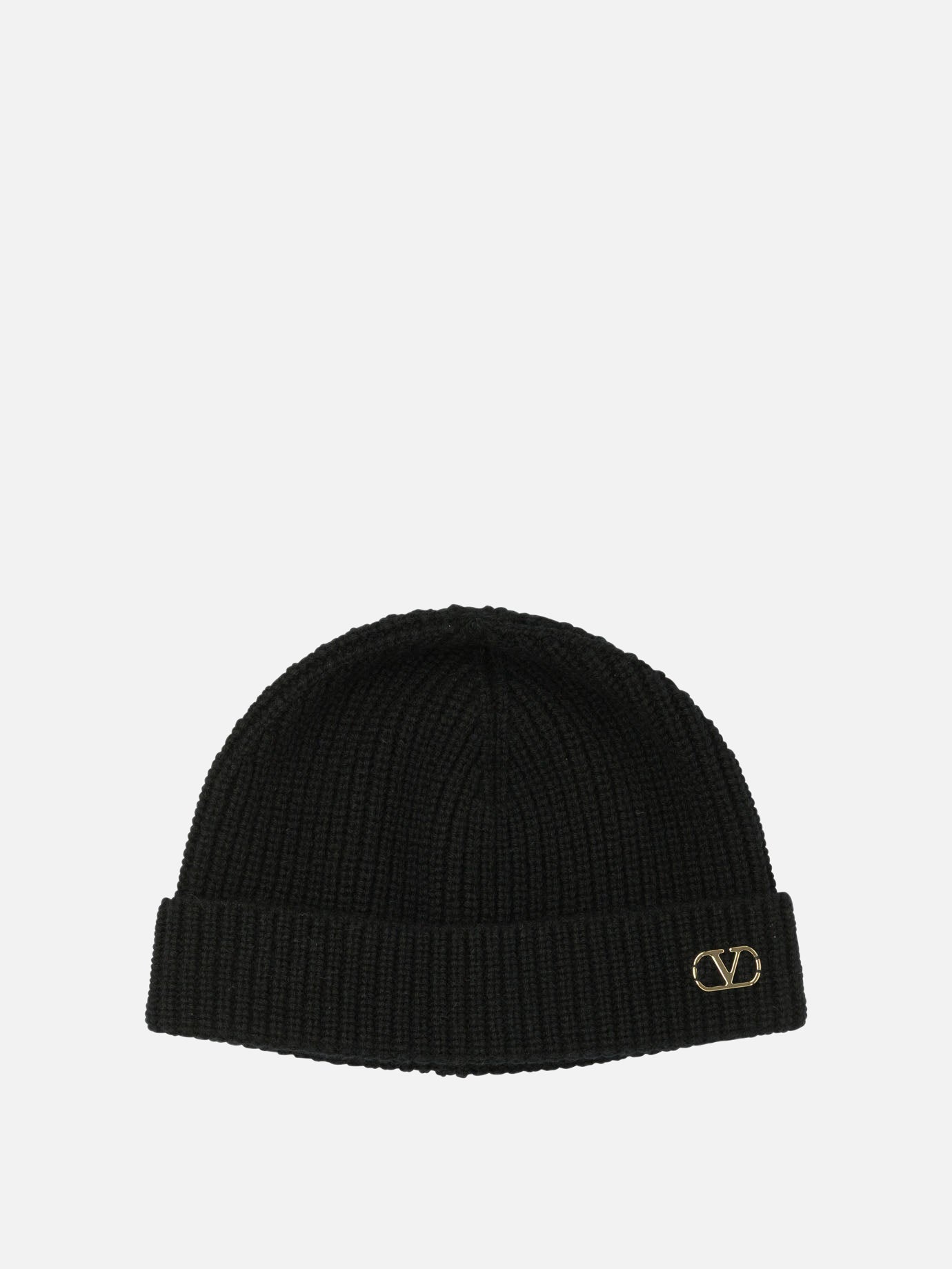 Beanies 100% cashmere  Black - Valentino Garavani Men | PDP | VIETTI Online Store | Zoom-Modal

