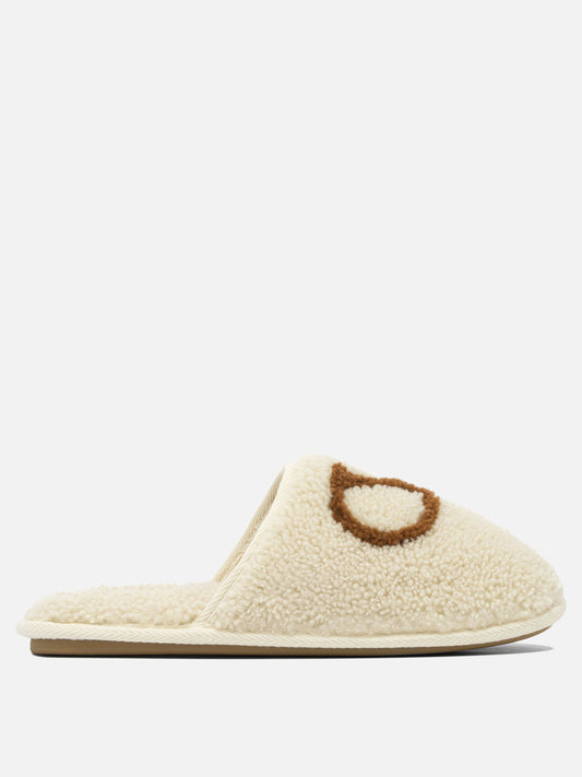 Slides 100% polyester - 100% rubber  Beige - Valentino Garavani Men | PDP | VIETTI Online Store 

