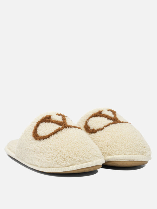 Slides 100% polyester - 100% rubber  Beige - Valentino Garavani Men | PDP | VIETTI Online Store | 2
