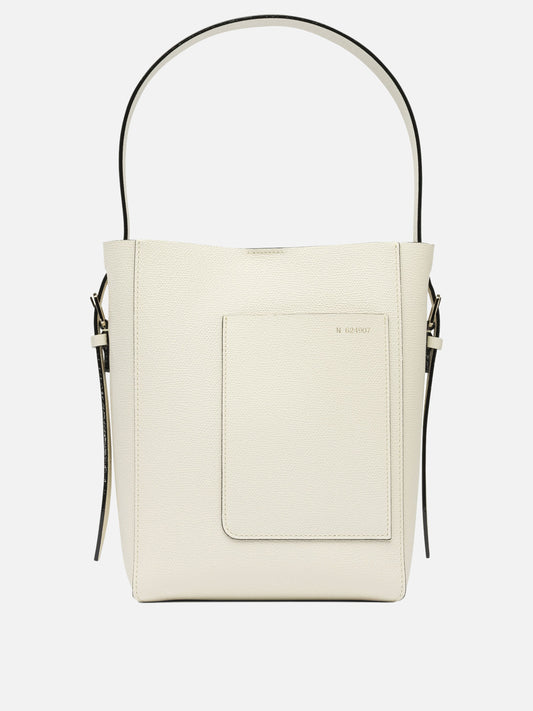 Small bags 100% leather  White - Valextra Women | PDP | VIETTI Online Store 
