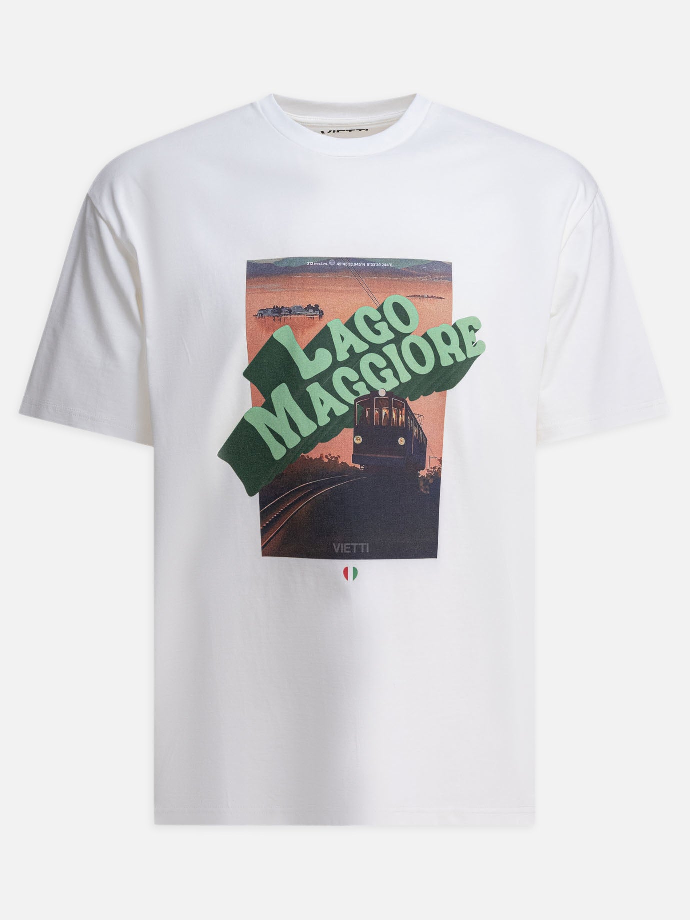 VIETTI Merchandise &quot;Lago Maggiore&quot; crew-neck T-shirt 26879991_XS White thumbnail_1
