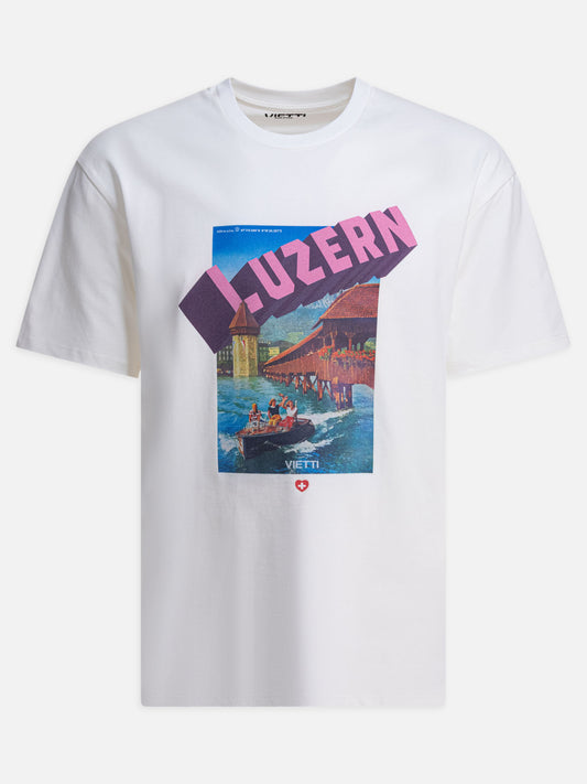 Crewneck t-shirts Print  White - VIETTI Merchandise Men | PLP | VIETTI Online Store 
