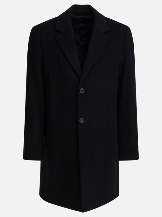 Long coats Solid colour  Black - Vince Men | PDP | VIETTI Online Store 
