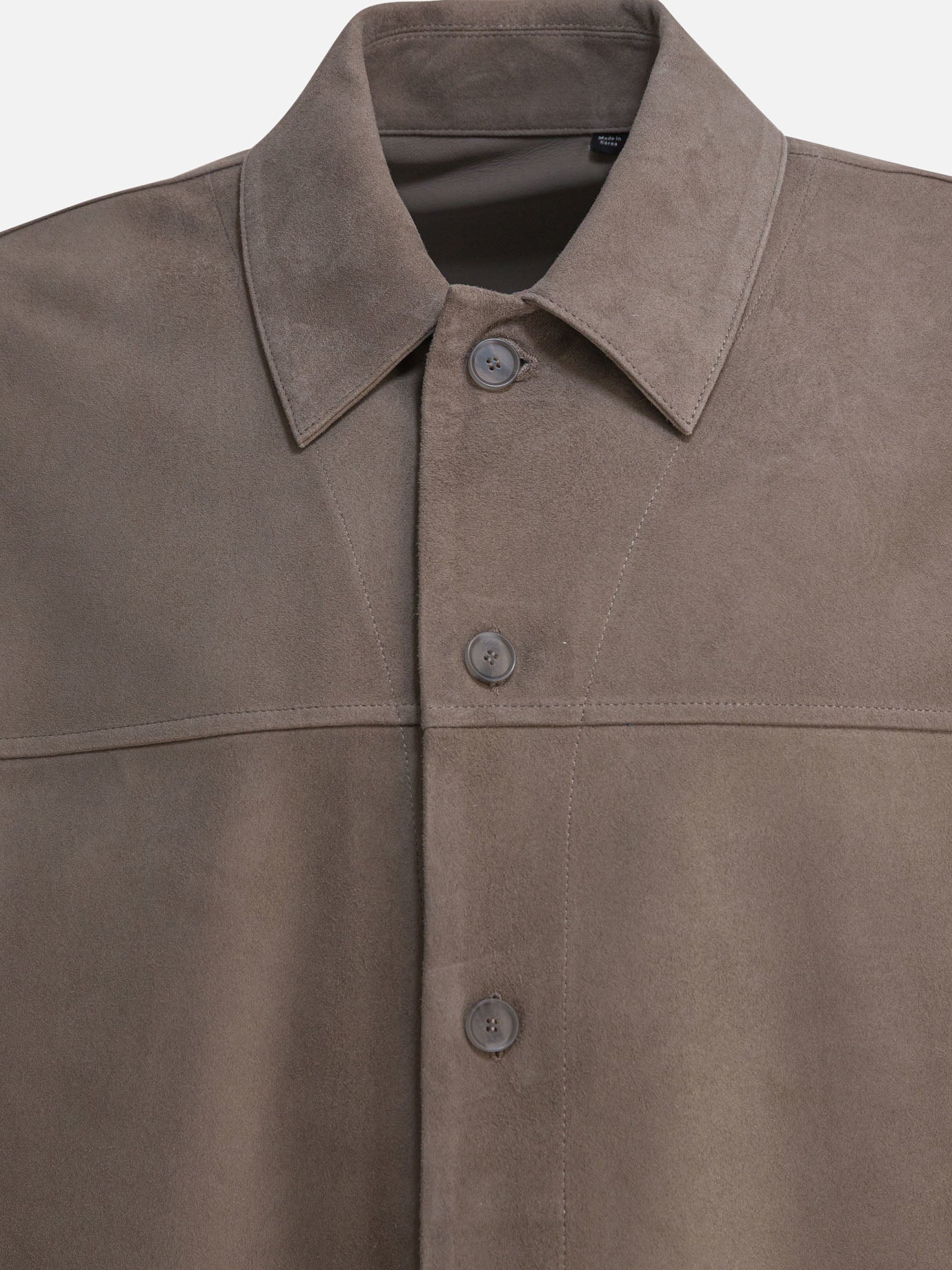 Leather jackets Solid colour  Grey - Vince Men | PDP | VIETTI Online Store | Zoom-Modal_3
