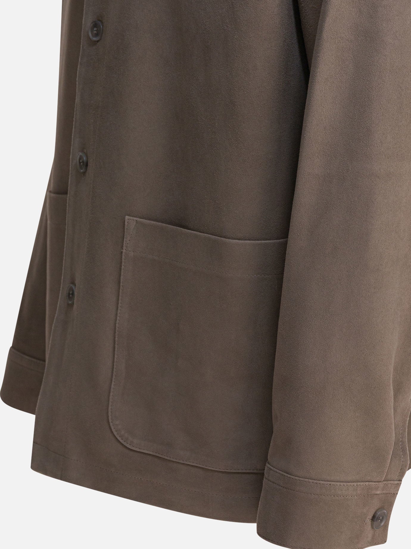 Leather jackets Solid colour  Grey - Vince Men | PDP | VIETTI Online Store | thumbnail_4