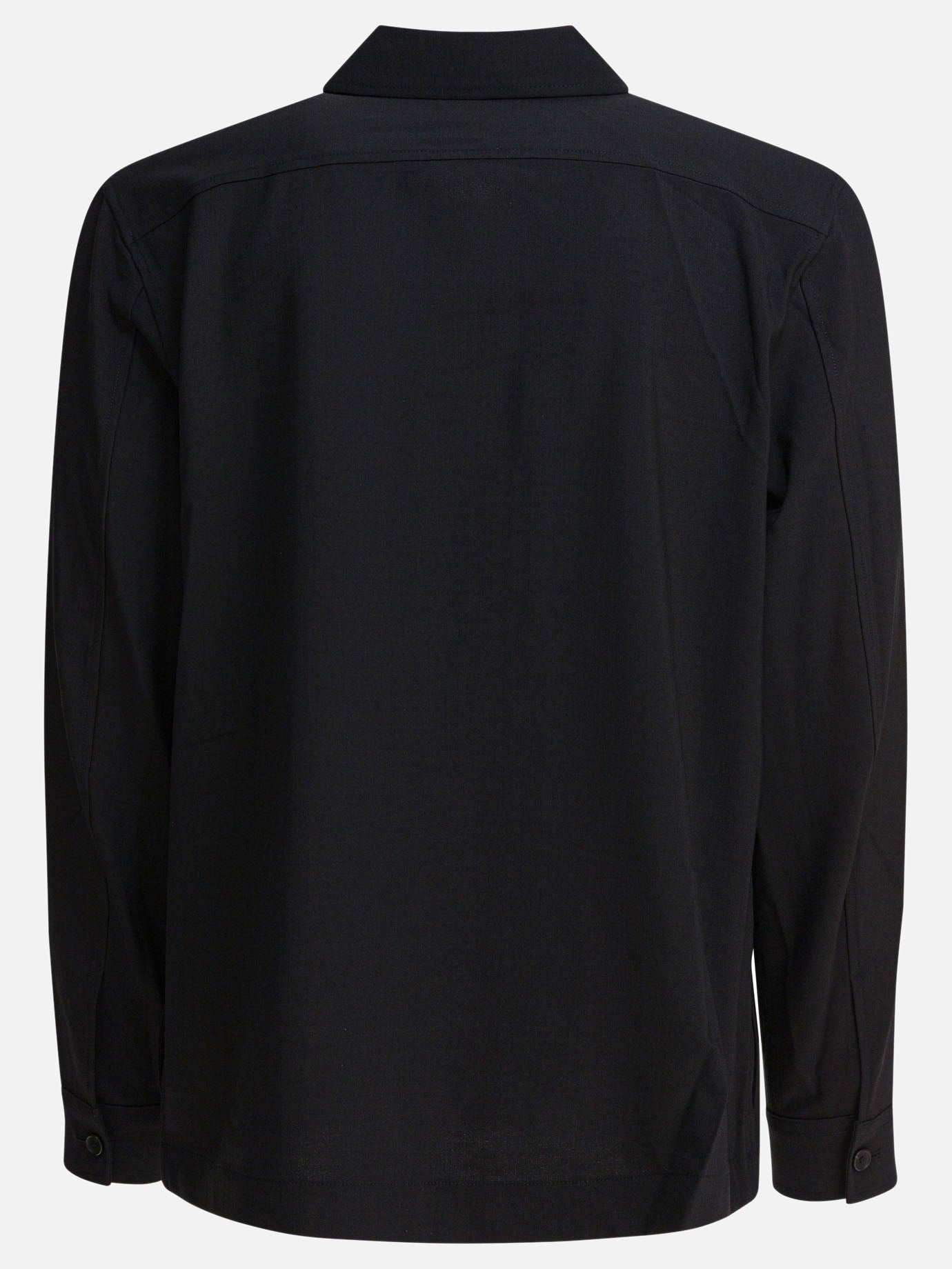 Overshirt jackets Solid colour  Black - Vince Men | PDP | VIETTI Online Store | Zoom-Modal_2

