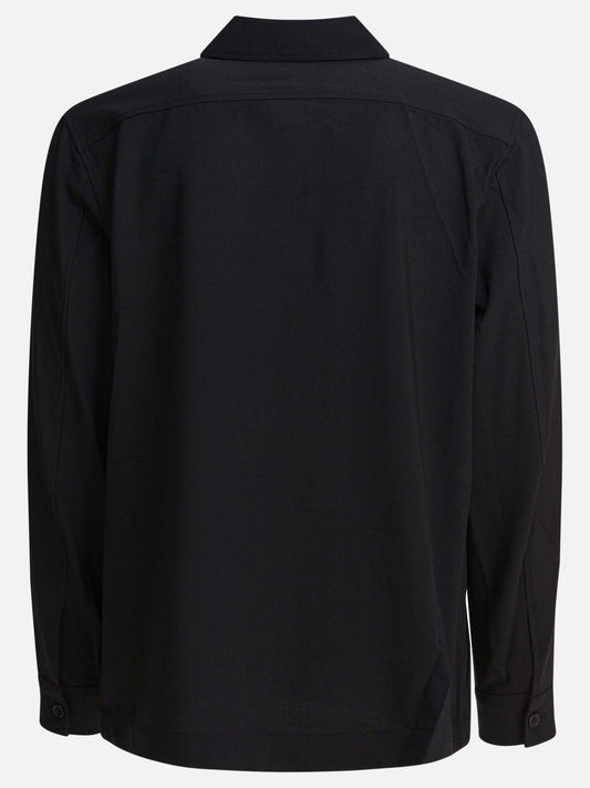 Overshirt jackets Solid colour  Black - Vince Men | PDP | VIETTI Online Store | 2
