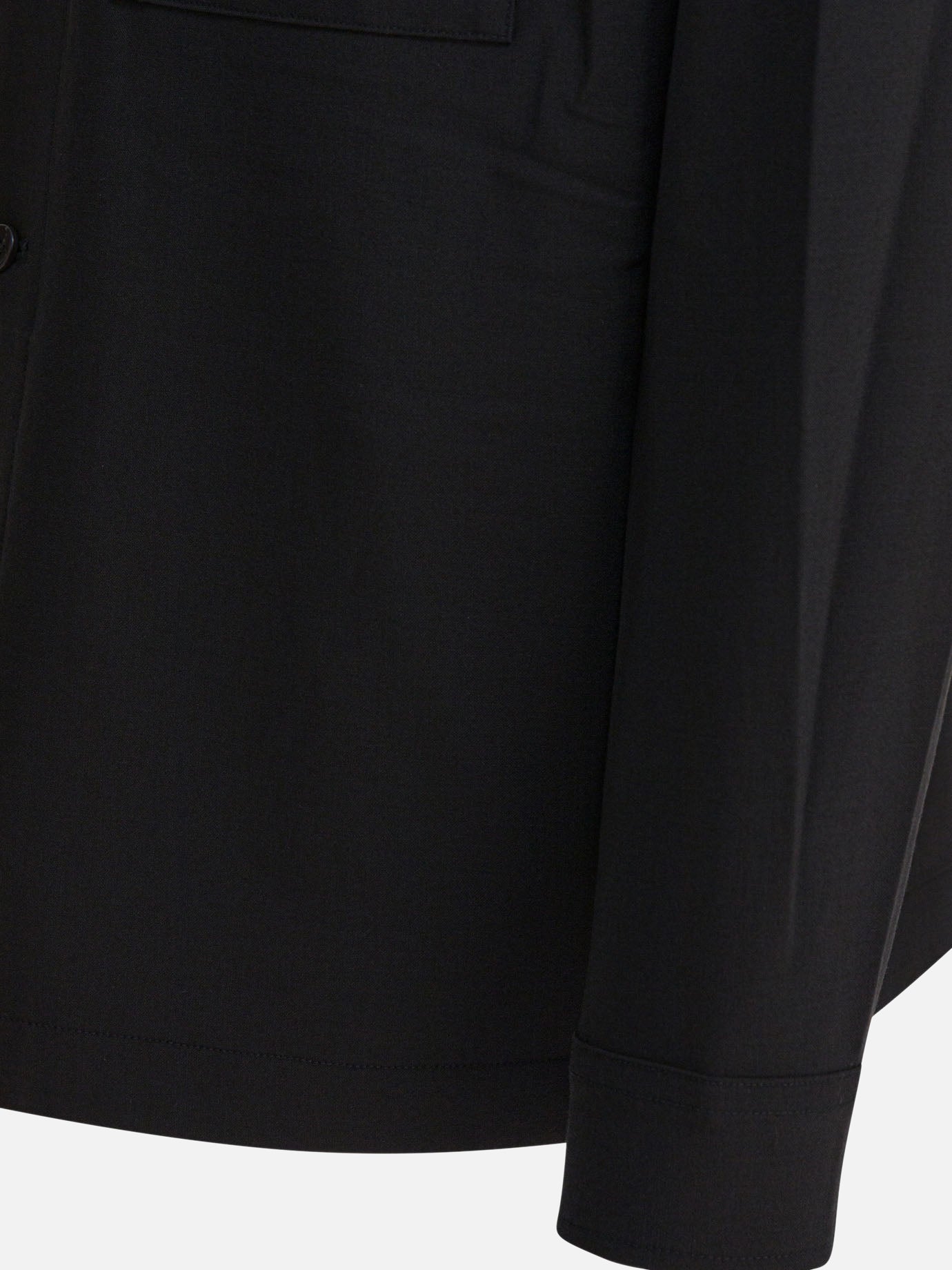 Overshirt jackets Solid colour  Black - Vince Men | PDP | VIETTI Online Store | Zoom-Modal_4
