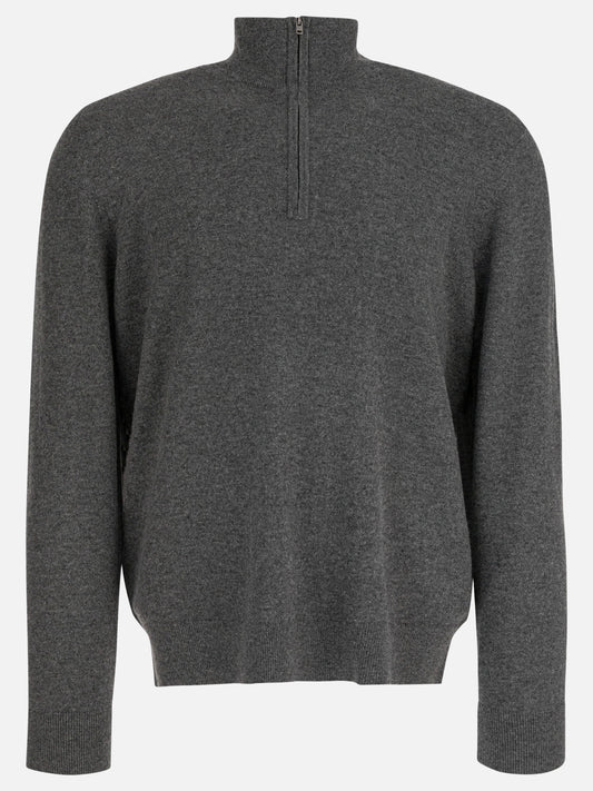 Half zip sweaters Solid colour  Grey - Vince Men | PLP | VIETTI Online Store 
