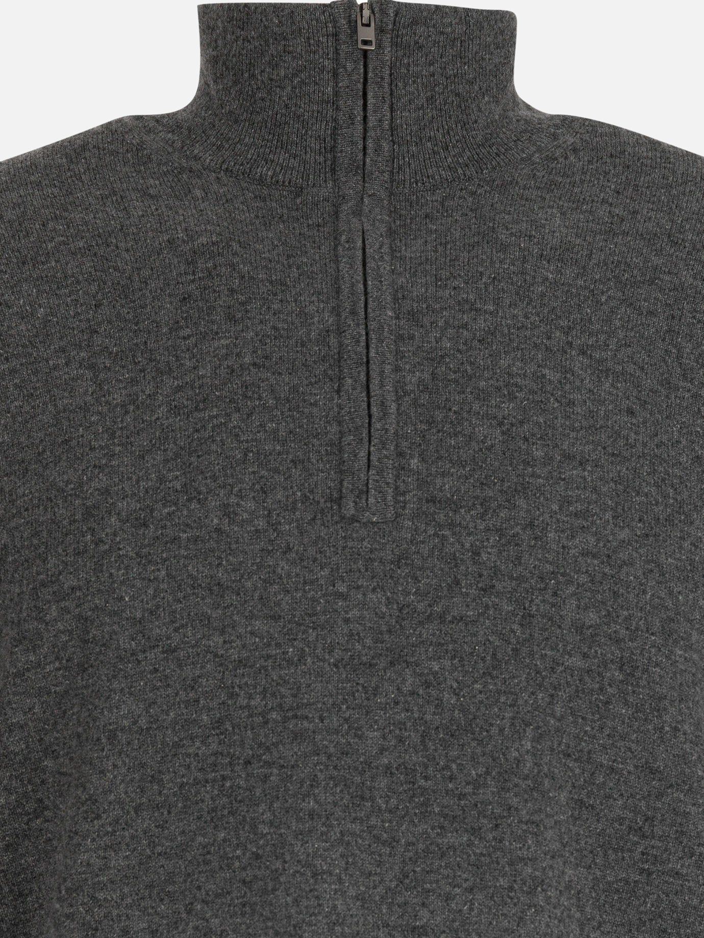 Half zip sweaters Solid colour  Grey - Vince Men | PDP | VIETTI Online Store | Zoom-Modal_3
