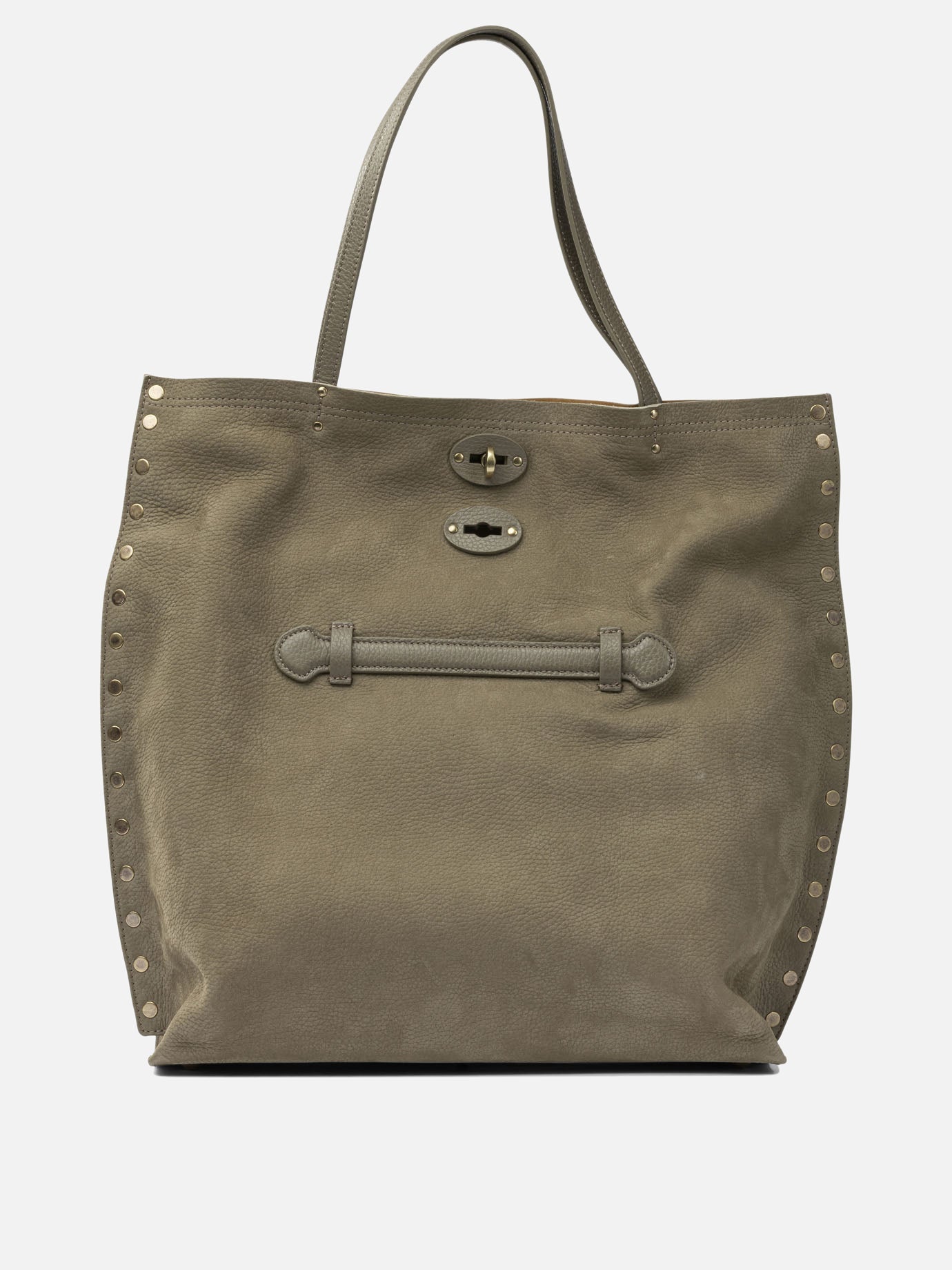 Medium bags 100% calfskin  Grey - Zanellato Women | PDP | VIETTI Online Store | Zoom-Modal
